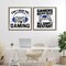 Stupell Industries Gamer Culture Phrases 2pc Floating Frame Set, design by Kim Allen